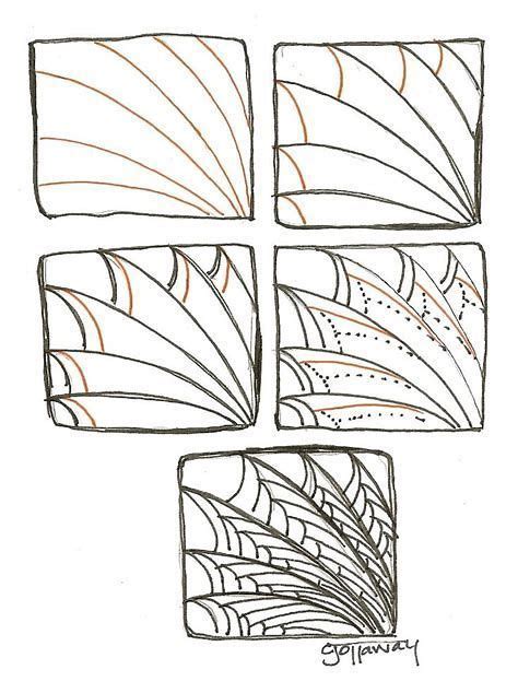 Zentangle designs step by step. Image result for zentangle patterns step by step printable (With images) | Zentangle patterns ...