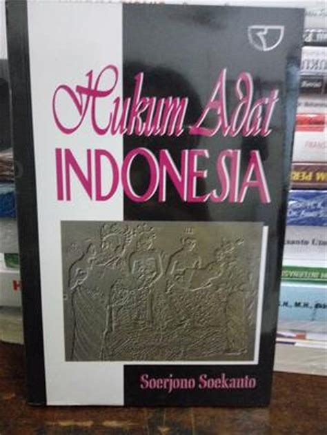 Jual Buku Hukum Adat Indonesia Karya Soerjono Soekanto Di Lapak Teratai