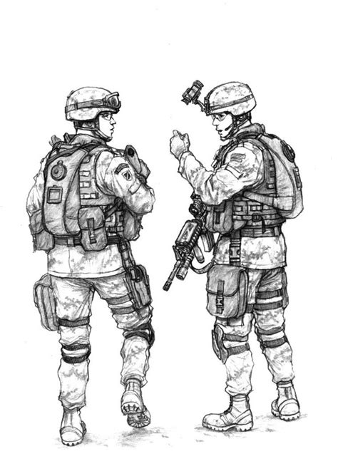 Pin By Shones100 On Soldiers Equipment Military Drawings Army