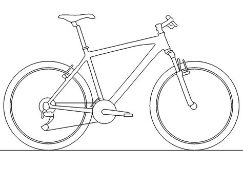 Fahrrad Bike Dxf Dwg Vorlagen Downloads Kostenlos