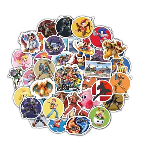 Nintendo Game Stickers Arothy