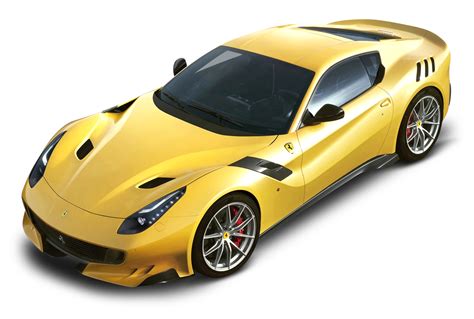 Ferrari F12tdf Yellow Car Png Image For Free Download