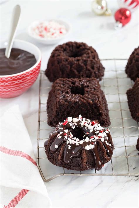 No, you do not have to use. Chocolate Peppermint Mini Bundt Cakes - My Baking Addiction