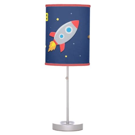 Colourful Rocket Ship, Outer Space, For Kids Room Table ...