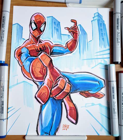 Heres My Drawing Of Spider Man Spiderman
