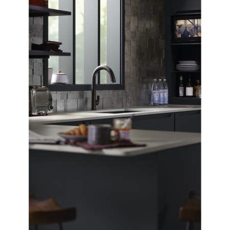 The response technology of the sensate touchless kitchen faucet responds to your movements, leaving you to wonder how you ever prepped, cleaned and. Kohler K-72218-VS Vibrant Stainless Sensate Touchless ...