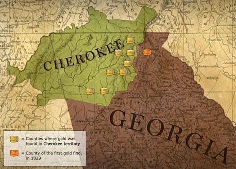 Gold And The Indian Removal Act