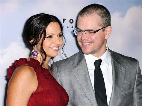 Father's wife after a prayer. Matt Damon: Why I Renewed My Vows | Matt damon, Matt damon ...