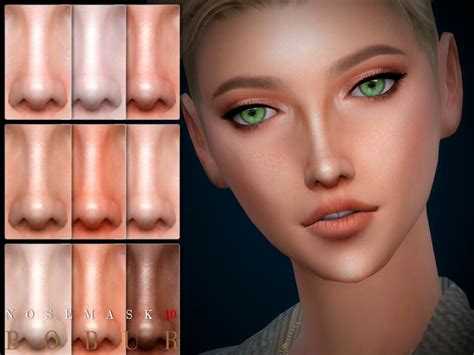 Nose 10 By Bobur3 At Tsr Sims 4 Updates