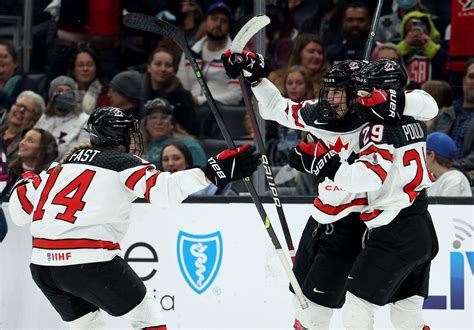 Serdachnys Overtime Goal Lifts Canada Past Us 3 2 In Womens Rivalry