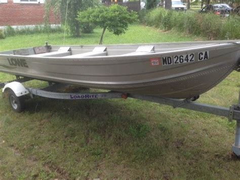 14 Ft Boat With 15hp Motor And Trailer For Sale