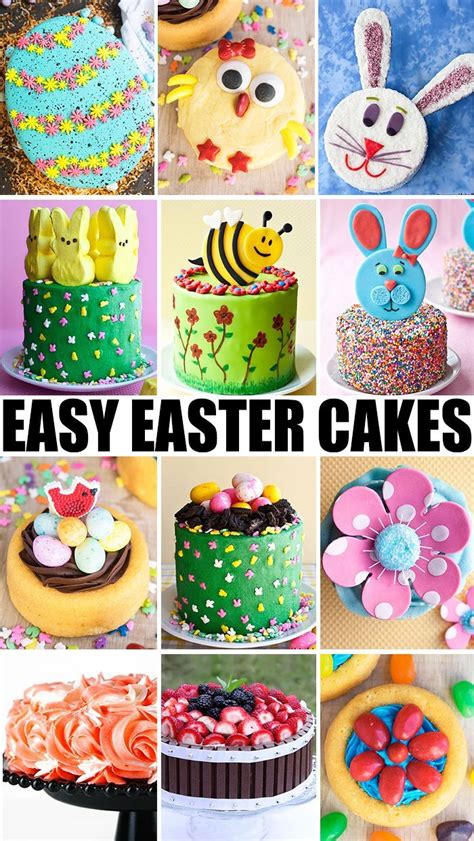 Collection Of Quick And Easy Easter Cake Ideas Tutorials And Recipes