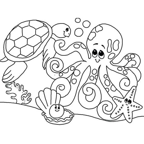 You can print or color them online at getdrawings.com for 736x672 cute baby sea animal coloring pages. Underwater Coloring Pages To Print at GetColorings.com ...