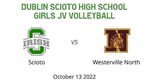 Dublin Scioto Jv Girls Volleyball Game 21 Vs Westerville North On 13