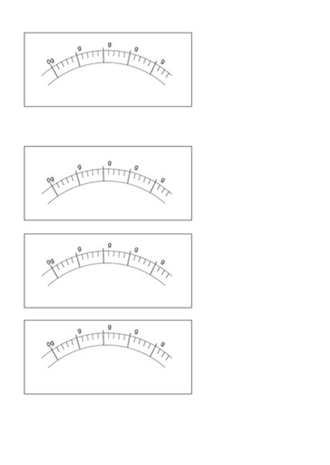 Blank Dials For Scales Teaching Resources