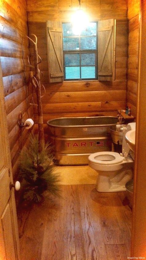 cabin bathroom ideas diy
