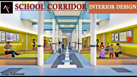 How To Design A School Corridor Interior Design Architectural