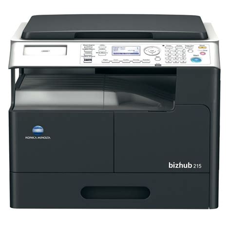 Pagescope ndps gateway and web print assistant have ended provision of download and support services. Konica Minolta bizhub 215 Monochrome Multifunction Printer ...