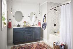 Round frameless mirror for bathroom with scalloped moen oval tilting mirror comes with mounting hardware and a convenient template. Moen Gilcrest 24"W x 26"H Oval Bevel Frameless Mirror at ...