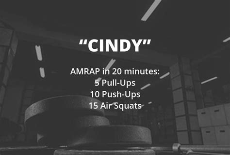 Cindy Wod Crossfit Benchmark Guide And Strategy