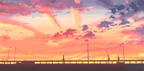 The best gifs are on giphy. Anime sunset gif 5 » GIF Images Download