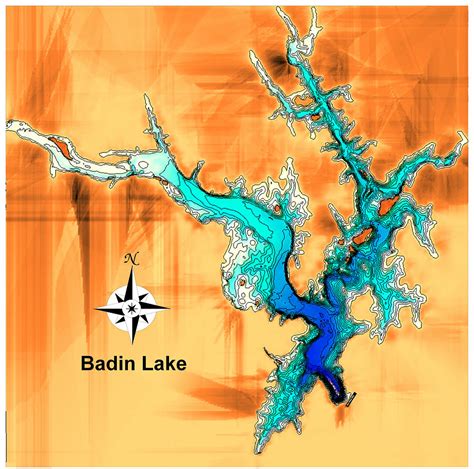 Sold Badin Lake Digital Art By Ron West Pixels