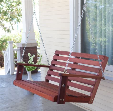 Wooden Front Porch Swing Interesting Ideas For Home