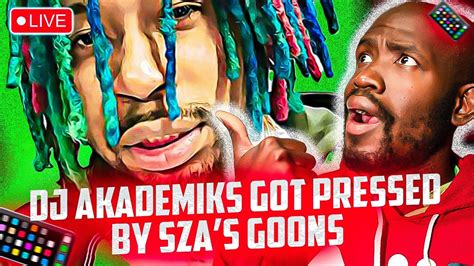 Dj Akademiks Forced To Apologize To Sza After Goons Call Him Youtube