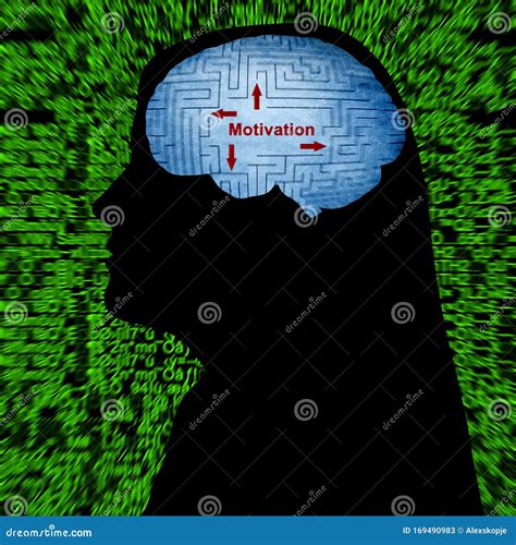 Motivation In Mind Stock Image Image Of Brain Head 169490983