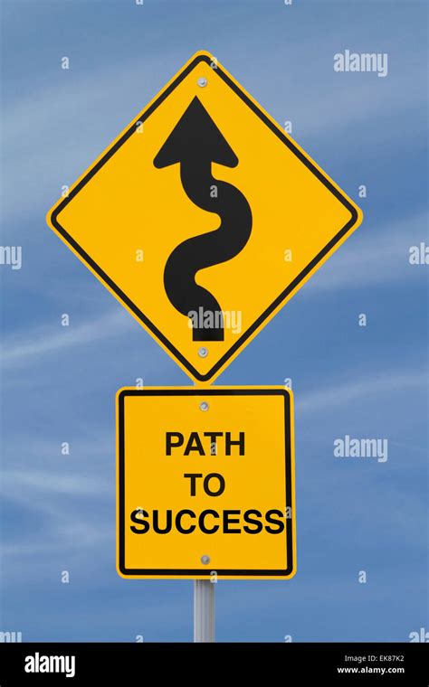 Path To Success Stock Photo Alamy