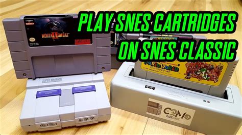 Play Super Nintendo Cartridges On Snes Classic Edition With Classic 2