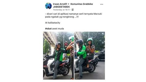 6 Status Kocak Driver Ojek Online Ini Bikin Ketawa Geli Hot