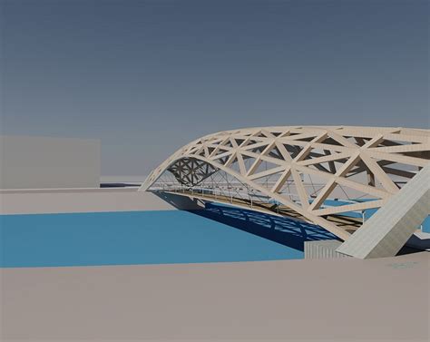 Footbridge Berlin Research Conceptual Structural