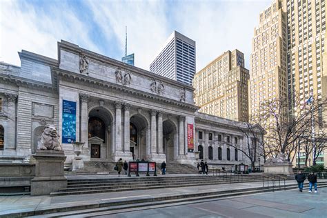 Voľné Prehliadky Historický New York Public Library