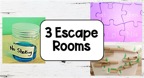 Escape Room Clues For Kids