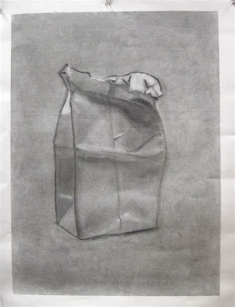 Drawing Brown Paper Bag On Behance
