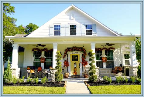From My Front Porch To Yours Farmhouse Cottage Style Fall Front Porch