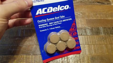 Acdelco Cooling System Radiator Seal Stop Leak Best Coolant Stop Leak