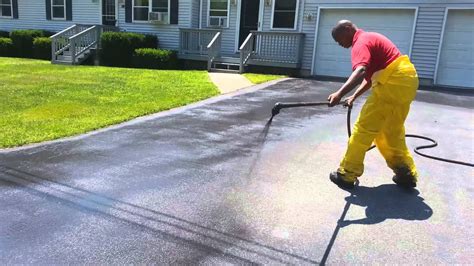 Sealcoating A Driveway In Under Minutes YouTube