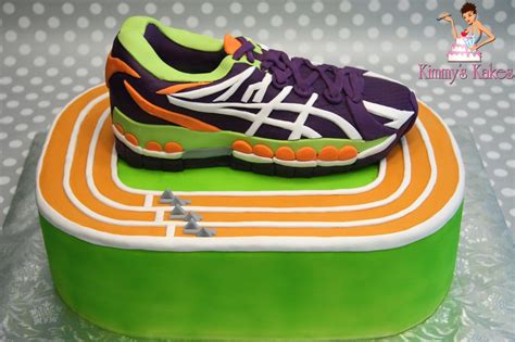 Birthday cake wordings offers you special birthday cake messages. Track Star — Birthday Cakes | Running shoes cake, Running cake, Running