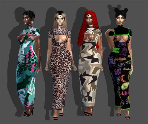 Crop Top Dress And Accessories The Sims 4 Catalog