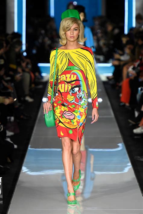 Stella Maxwell Walks Moschino Show Milan Fashion Week 02212018