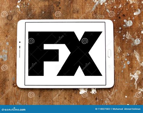 Fx Tv Channel Logo Editorial Stock Photo Image Of Icons 118027583