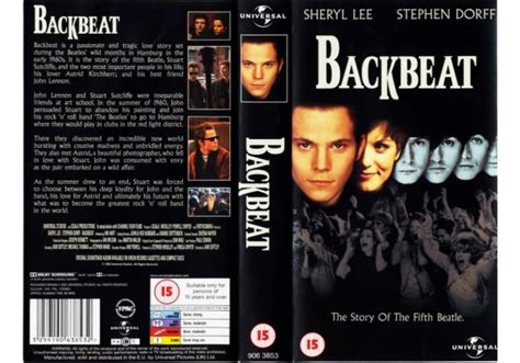 Backbeat On Universal United Kingdom Vhs Videotape
