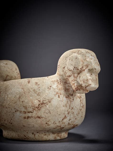Ulúa Alabaster Vessel with Effigy Handles Late Classic/Early ...
