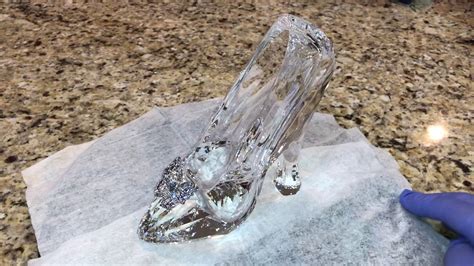 Cinderella Swarovski Glass Slipper Crystal Disney Limited Edition
