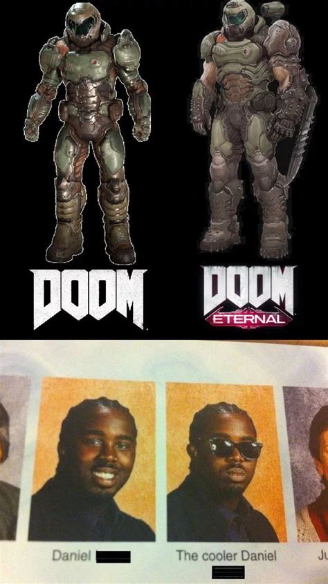 As If Doom Wasnt Cool Enough Funny Gaming Memes Funny Games Gaming