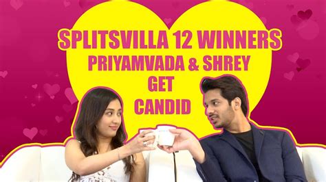 splitsvilla 12 winners priyamvada and shrey on their journey youtube