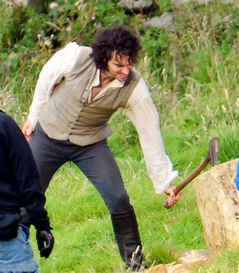 Aidan Turner Defends Shirtless Poldark Scything Scenes As He Insists It