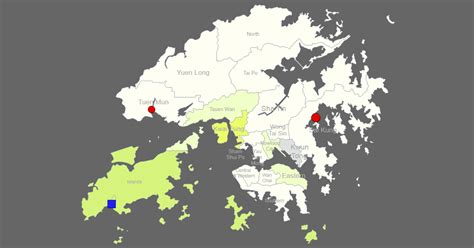 Interactive Map Of Hong Kong Clickable Districtscities